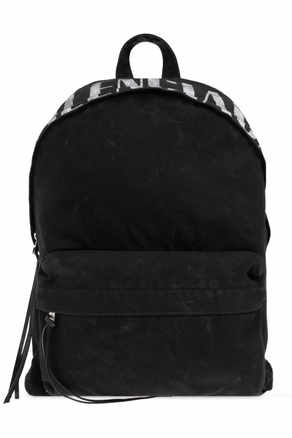 Balenciaga CZARNY Plecak z efektem `vintage`