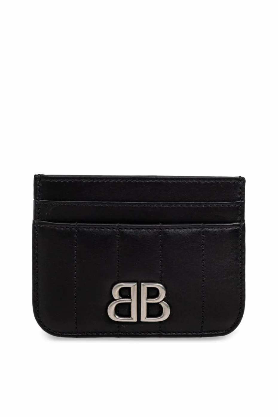 Balenciaga CZARNY Skórzane etui na karty