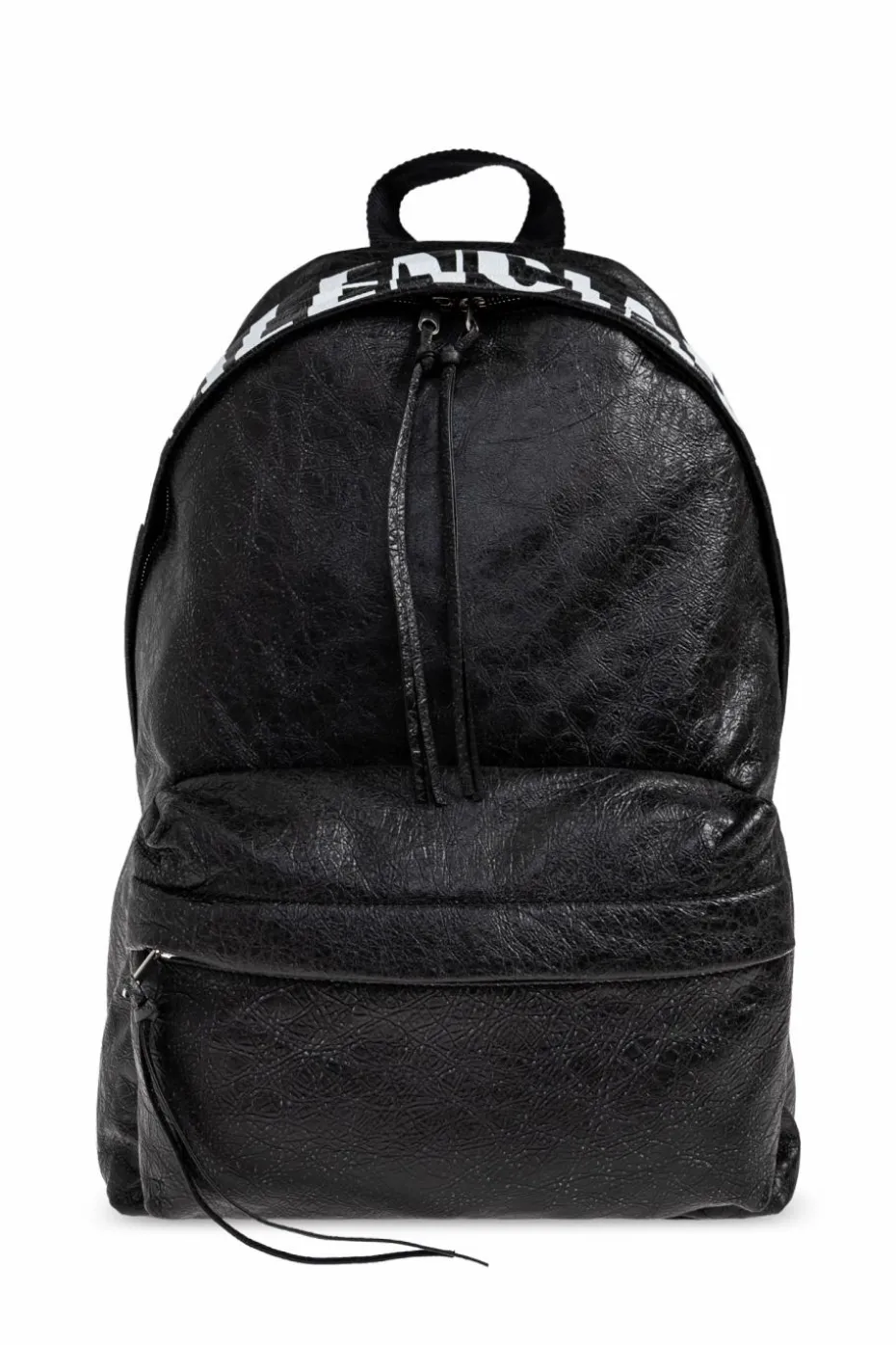 Balenciaga CZARNY Skórzany plecak `Arena`