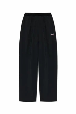 Balenciaga CZARNY Spodnie z logo