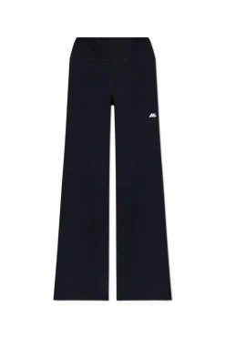 Balenciaga CZARNY Spodnie z rozszerzanymi nogawkami