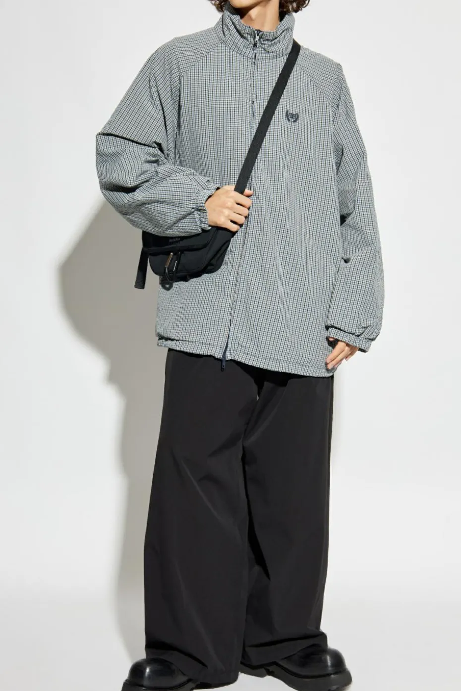 Balenciaga CZARNY Spodnie z logo