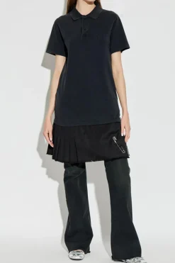 Balenciaga CZARNY Sukienka z logo