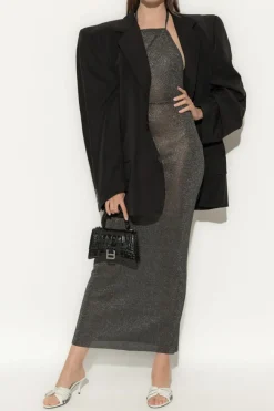 Balenciaga CZARNY Sukienka na szyję