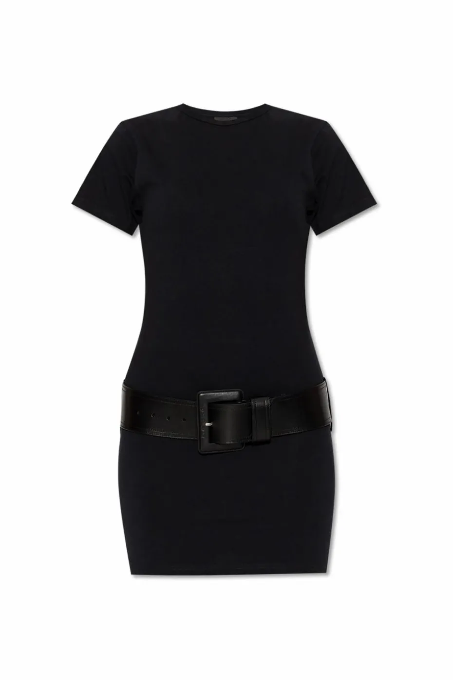 Balenciaga CZARNY Sukienka z paskiem