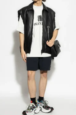 Balenciaga CZARNY Szorty z logo