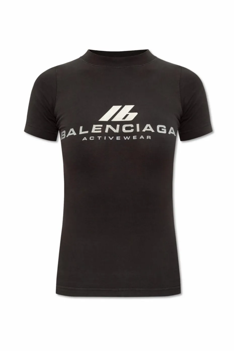 Balenciaga CZARNY Top z logo