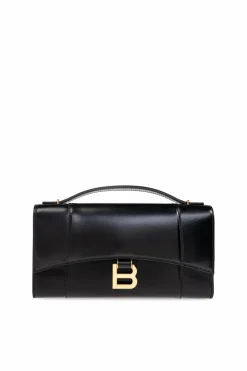Balenciaga CZARNY Torba do ręki `Hourglass`