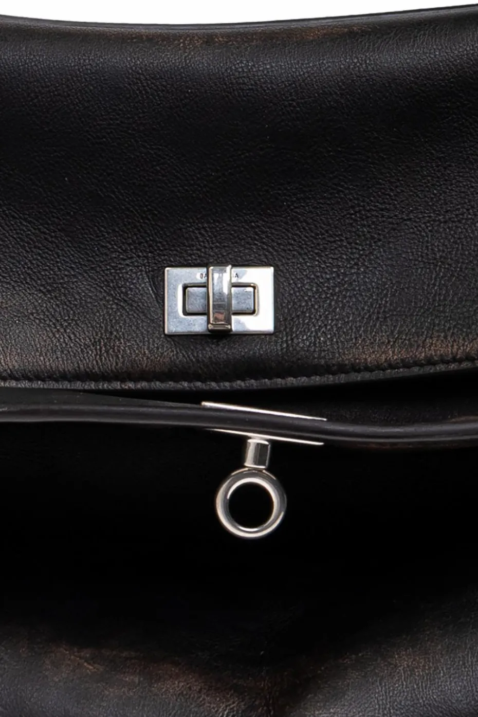 Balenciaga CZARNY Torba do ręki `Rodeo Large`