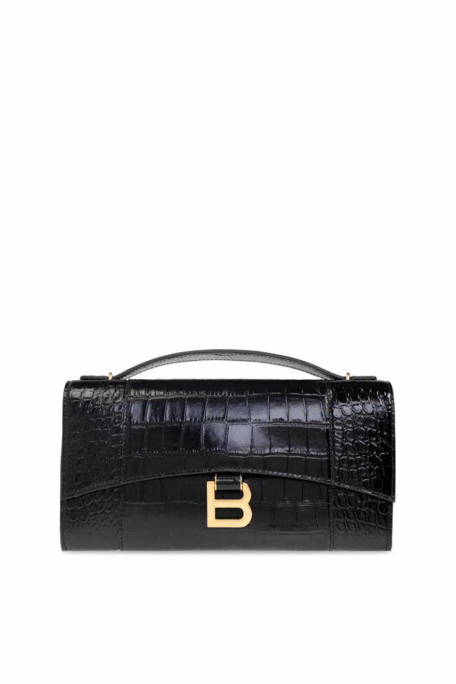Balenciaga CZARNY Torba do ręki `Hourglass`