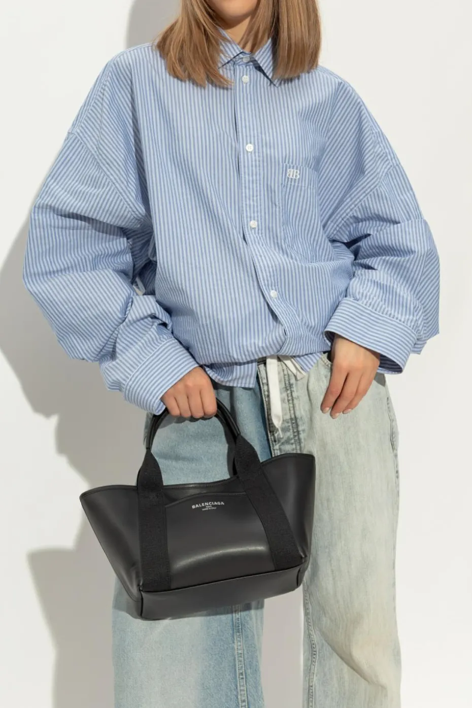 Balenciaga CZARNY Torba do ręki ‘Barritz’