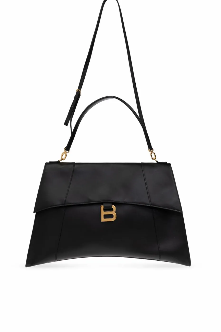 Balenciaga CZARNY Torba do ręki ‘Hourglass Soft Large’