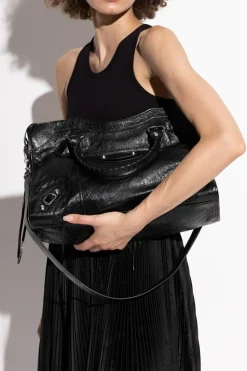 Balenciaga CZARNY Torba na ramię `Le City Medium`