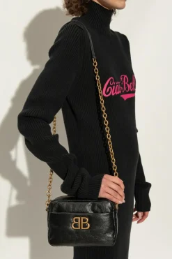 Balenciaga CZARNY Torba na ramię `Monaco SX`