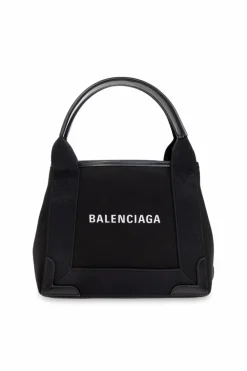 Balenciaga CZARNY Torba na ramię ‘Navy Cabas’