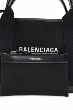 Balenciaga CZARNY Torba na ramię ‘Navy Cabas’