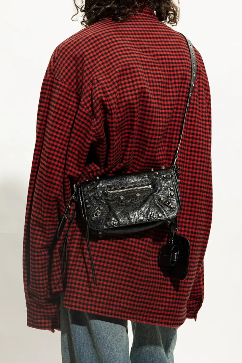 Balenciaga CZARNY Torba na ramię ‘Le Cagole XS’