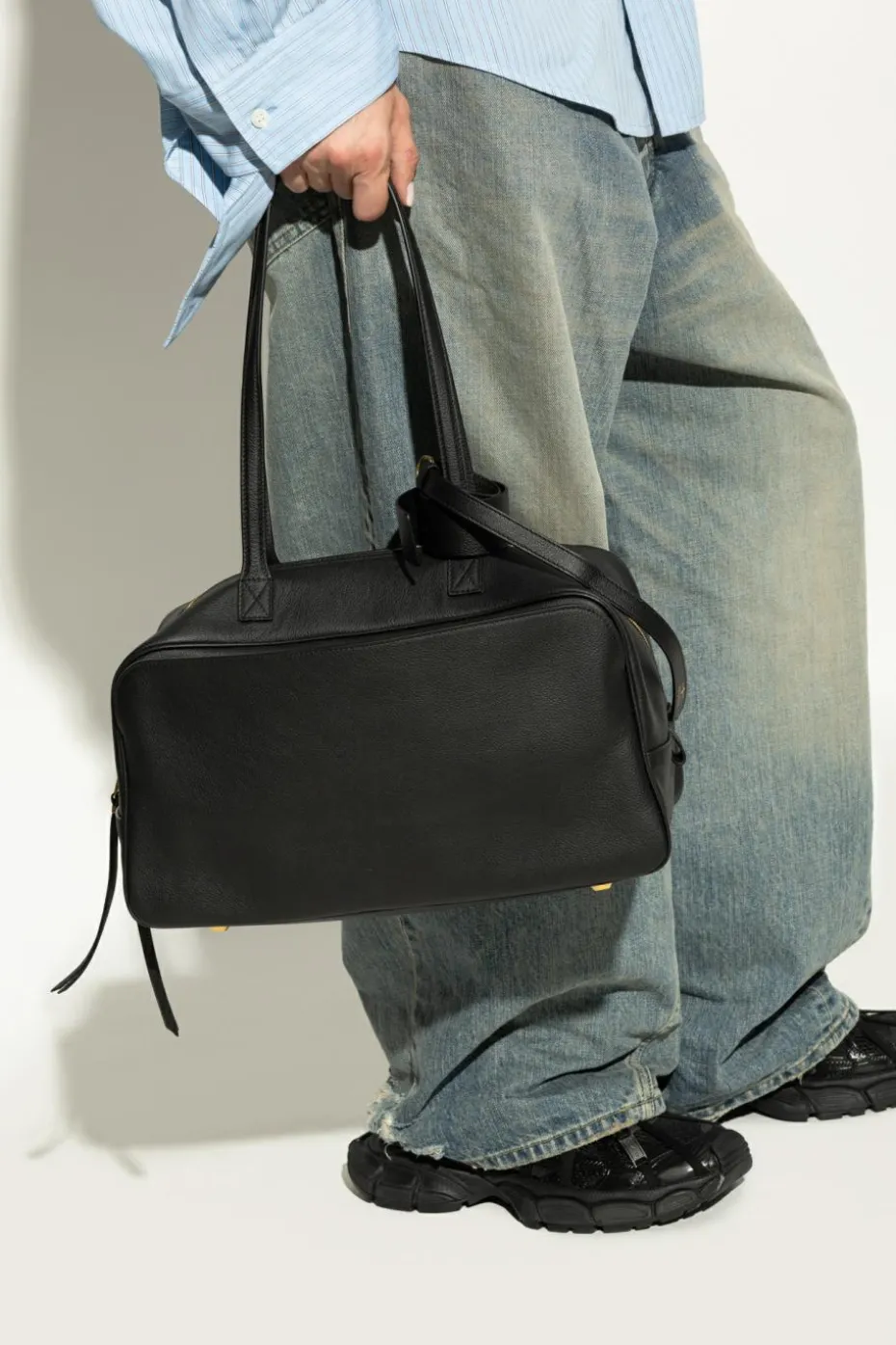 Balenciaga CZARNY Torba na ramię `Carrie Medium`
