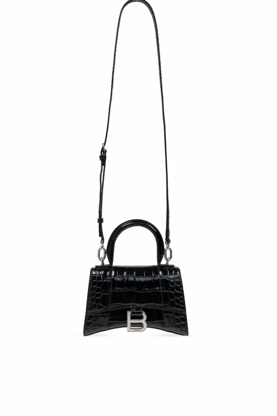 Balenciaga CZARNY Torba na ramię ‘Hourglass XS’