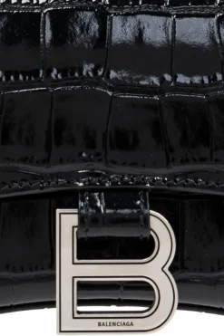 Balenciaga CZARNY Torba na ramię ‘Hourglass XS’