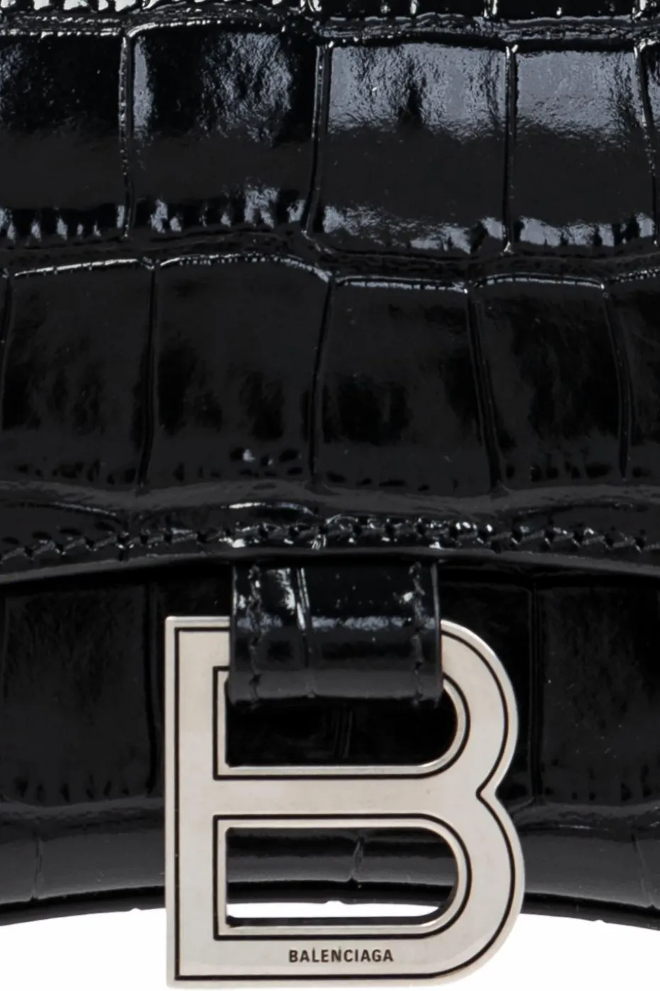 Balenciaga CZARNY Torba na ramię ‘Hourglass XS’