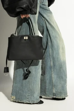 Balenciaga CZARNY Torba na ramię `Rodeo Small`