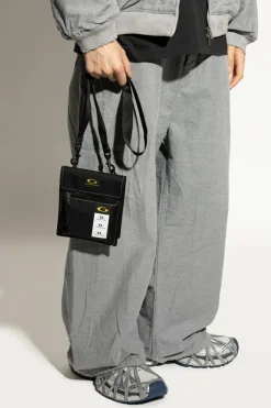Balenciaga CZARNY Torba na ramię z nadrukiem
