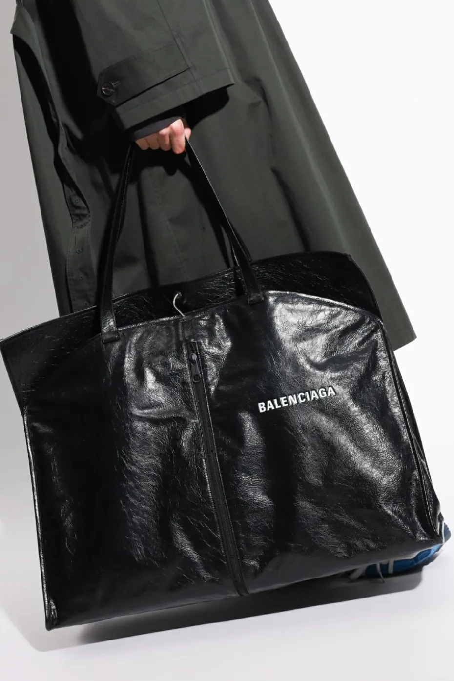 Balenciaga CZARNY Torba `Shopper Garm`