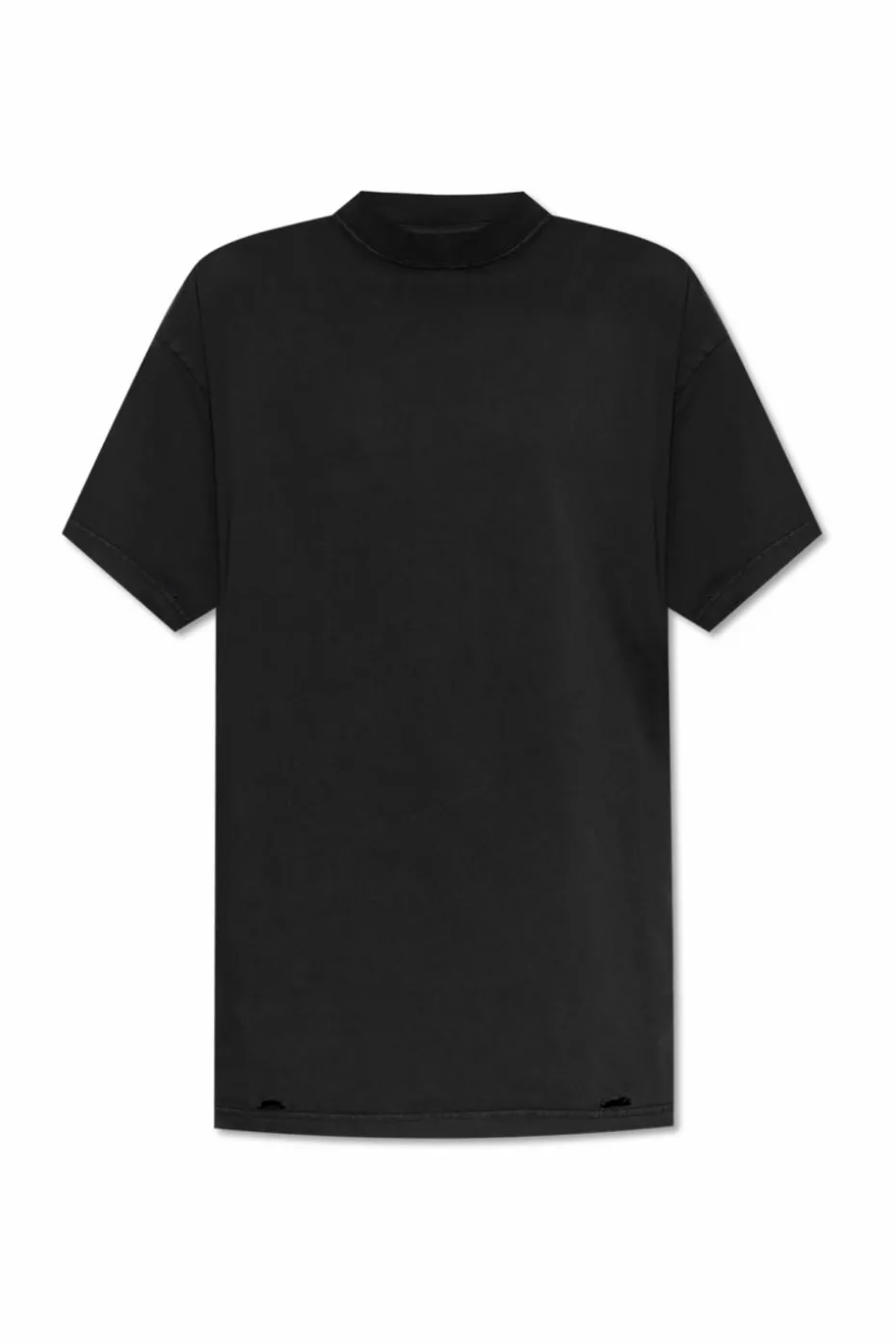 Balenciaga CZARNY T-shirt z logo