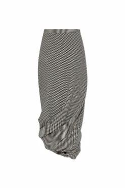Balenciaga CZARNY Wełniana spódnica