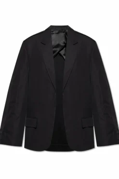 Balenciaga CZARNY Wełniana marynarka