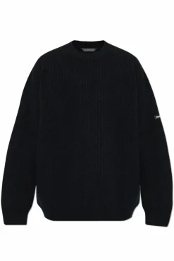 Balenciaga CZARNY Wełniany sweter