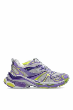 Balenciaga FIOLETOWY Buty sportowe za kostkę `Runner 2.0`