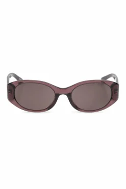 Balenciaga FIOLETOWY Okulary przeciwsłoneczne