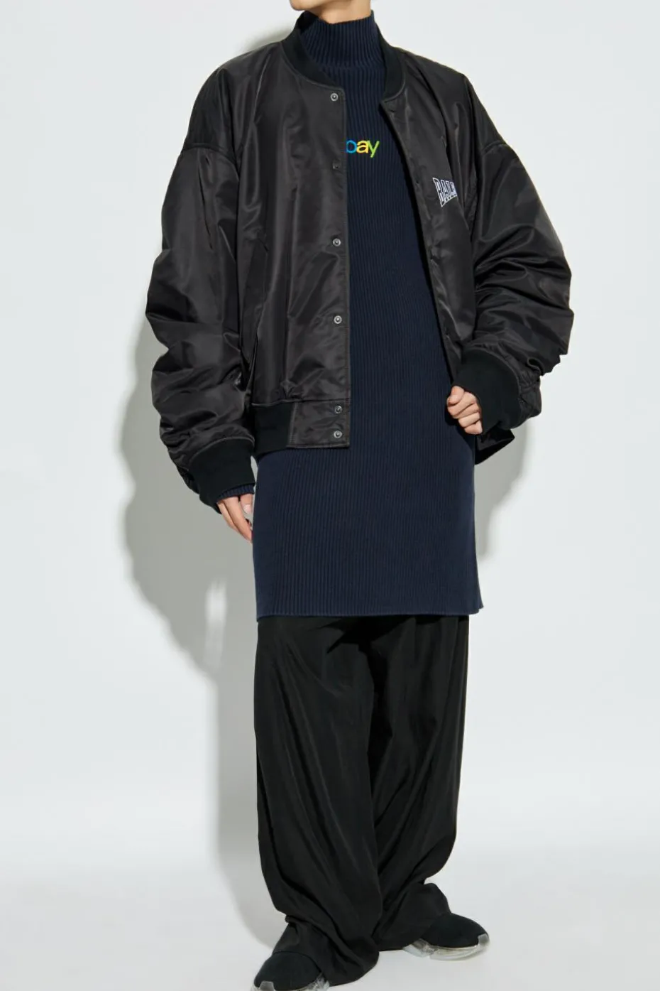Balenciaga GRANATOWY Balenciaga x eBay