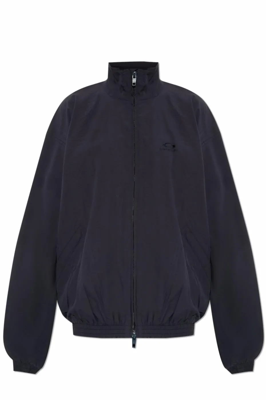 Balenciaga GRANATOWY Kurtka z logo