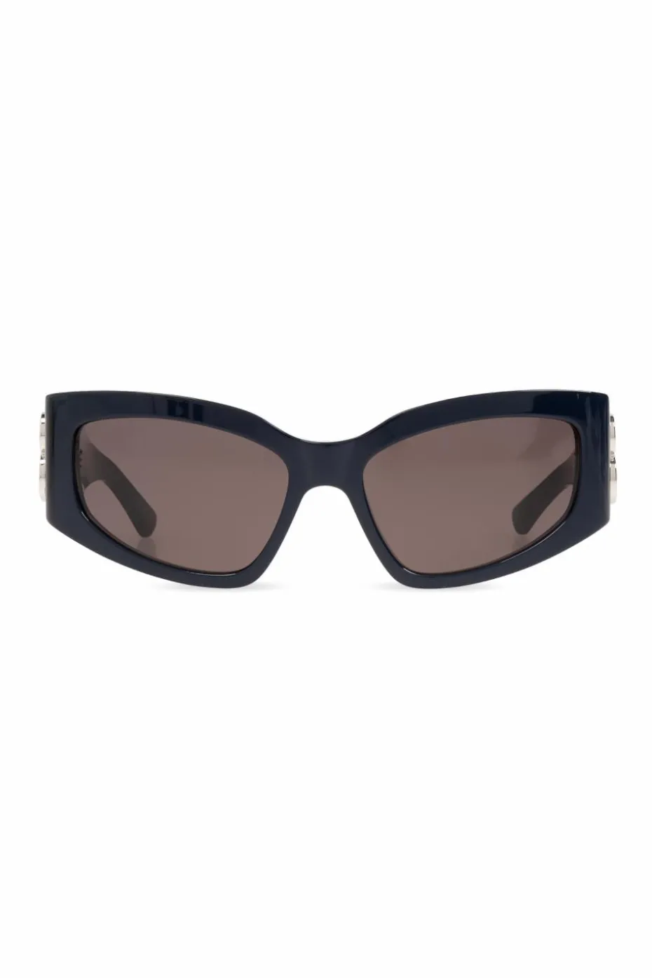 Balenciaga GRANATOWY Okulary przeciwsłoneczne