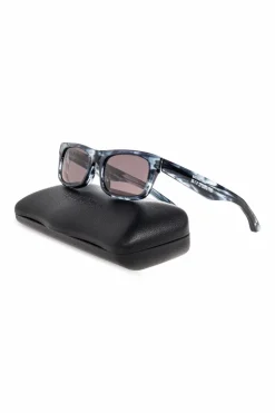 Balenciaga GRANATOWY Okulary przeciwsłoneczne