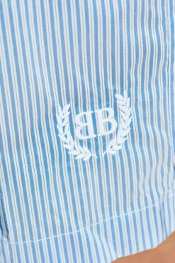 Balenciaga jasnoniebieski Szorty kąpielowe