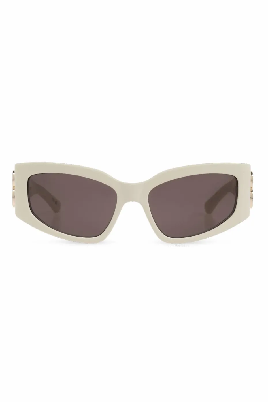 Balenciaga kremowy Okulary przeciwsłoneczne `Bossy Cat`
