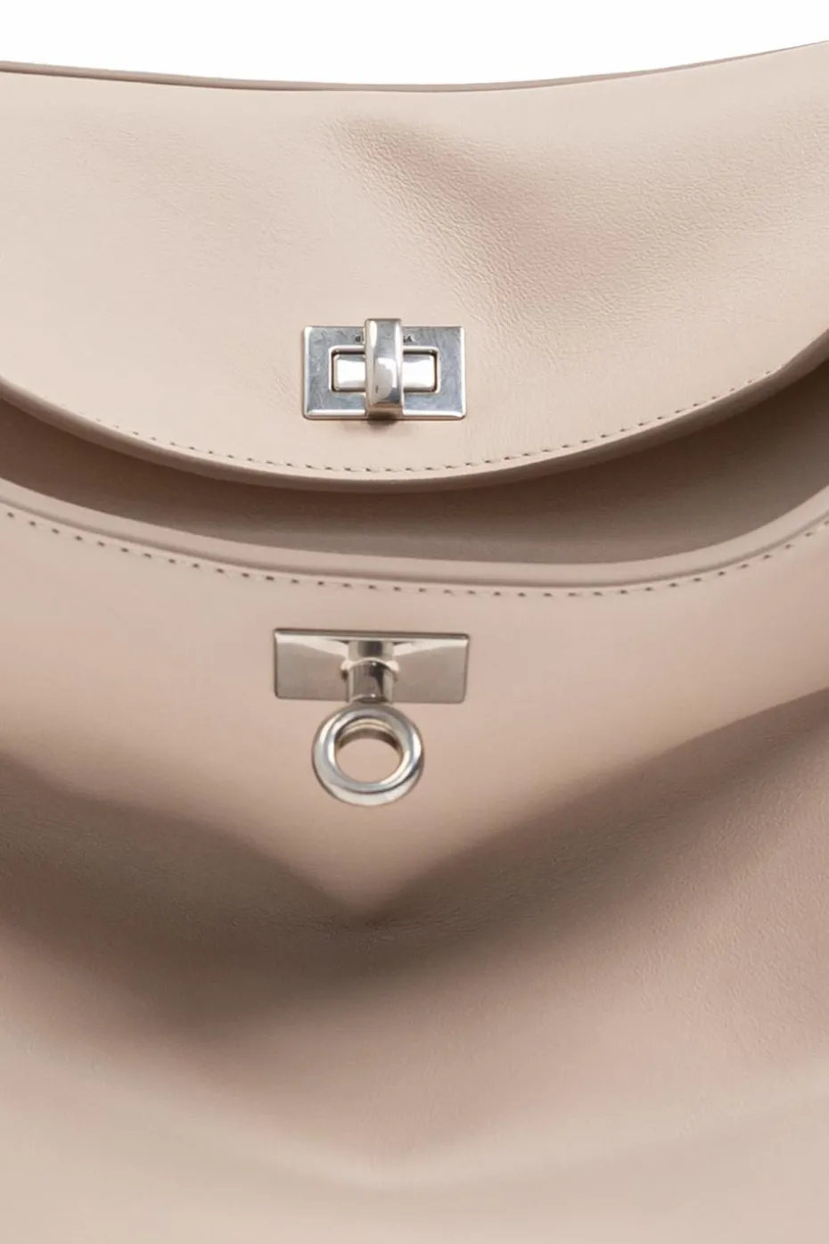 Balenciaga kremowy Torba `Rodeo Medium`