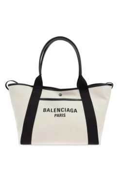 Balenciaga kremowy Torba `Biarritz Medium` typu `shopper`