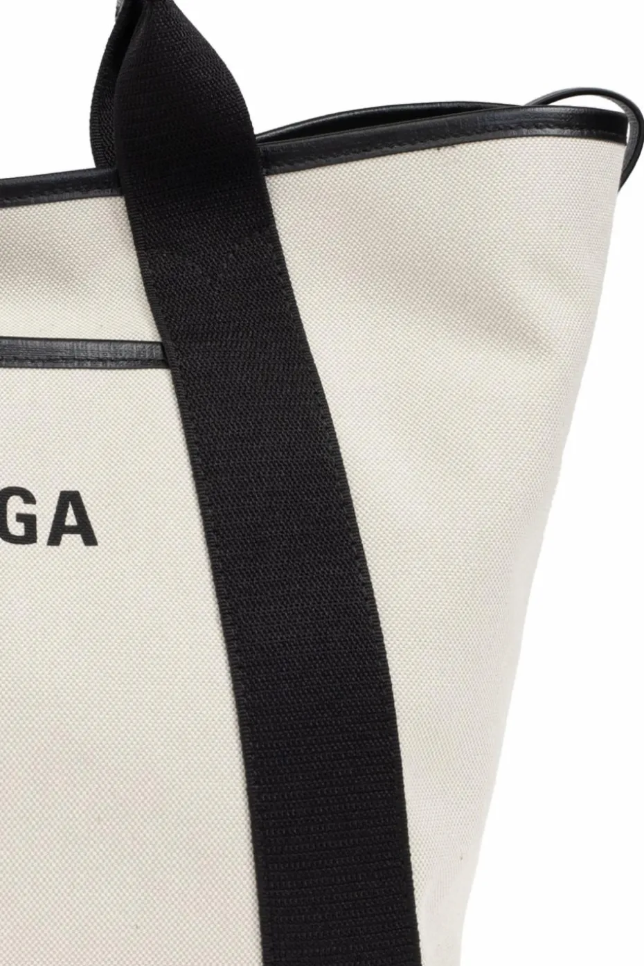 Balenciaga kremowy Torba `Biarritz Medium` typu `shopper`