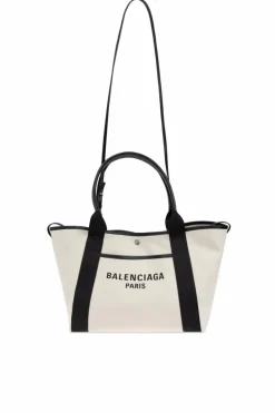 Balenciaga kremowy Torba `Biarritz Medium` typu `shopper`