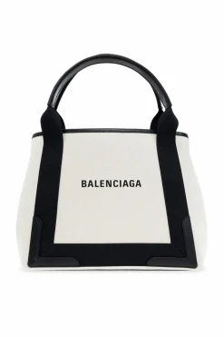 Balenciaga kremowy Torba do ręki ‘Navy S Cabas’