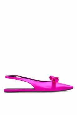 Balenciaga neonowy Satynowe buty