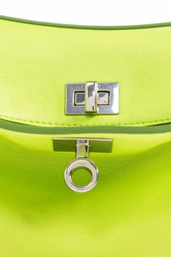 Balenciaga neonowy Torba do ręki `Rodeo Mini`
