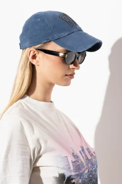 Balenciaga NIEBIESKI Czapka z daszkiem