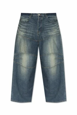 Balenciaga NIEBIESKI Jeansy z szerokimi nogawkami