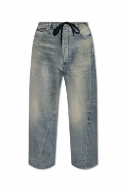 Balenciaga NIEBIESKI Jeansy z szerokimi nogawkami